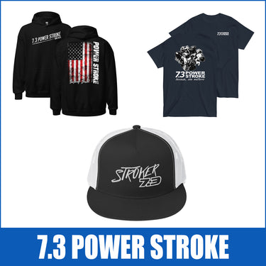 7.3 Power Stroke Diesel Truck T-Shirts